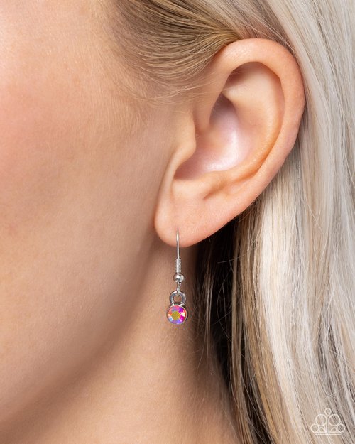 Where Do BUTTERFLIES Go? - Orange - Paparazzi Necklace Image