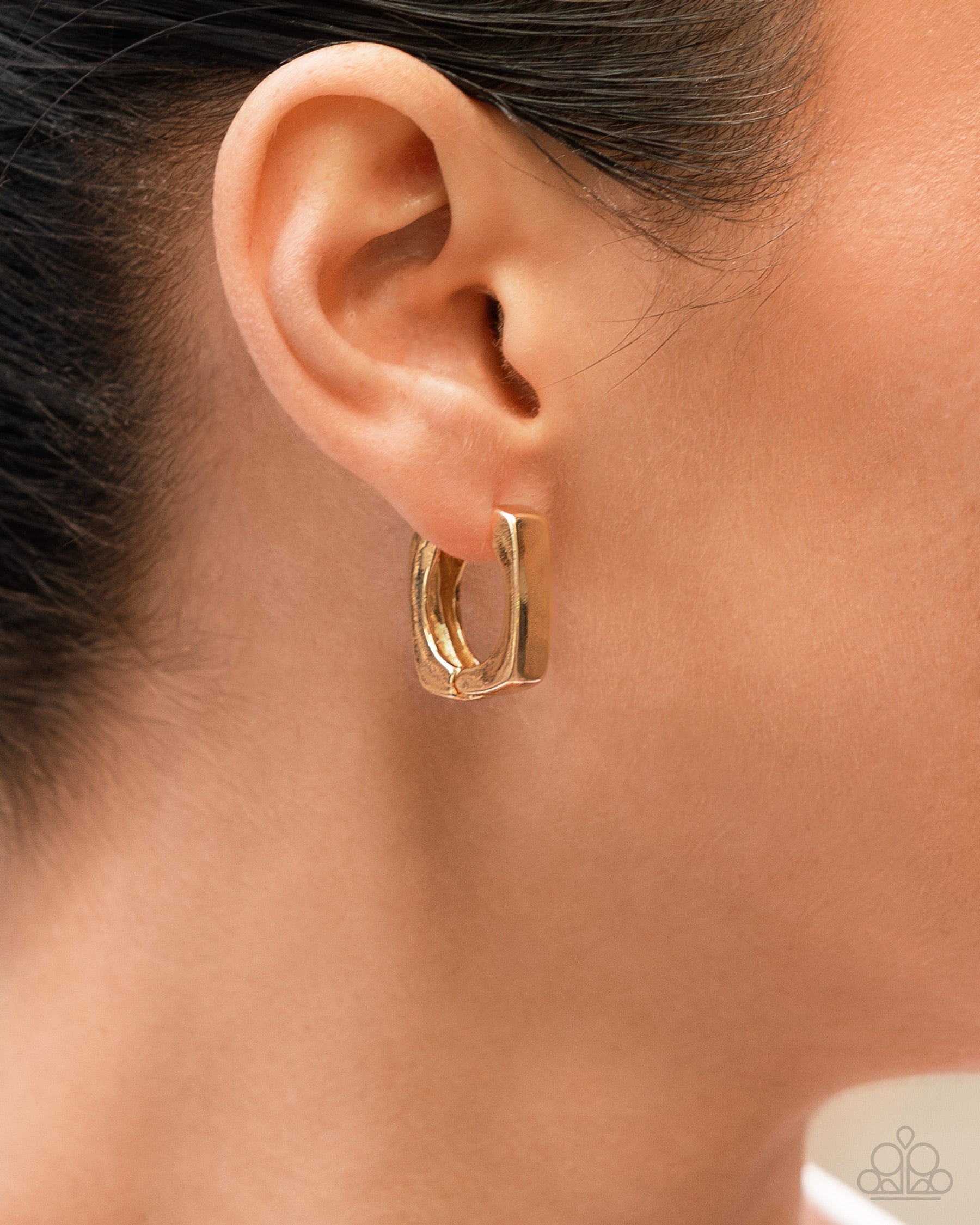 Fortnight Fashion - Gold - Paparazzi Earring Image
