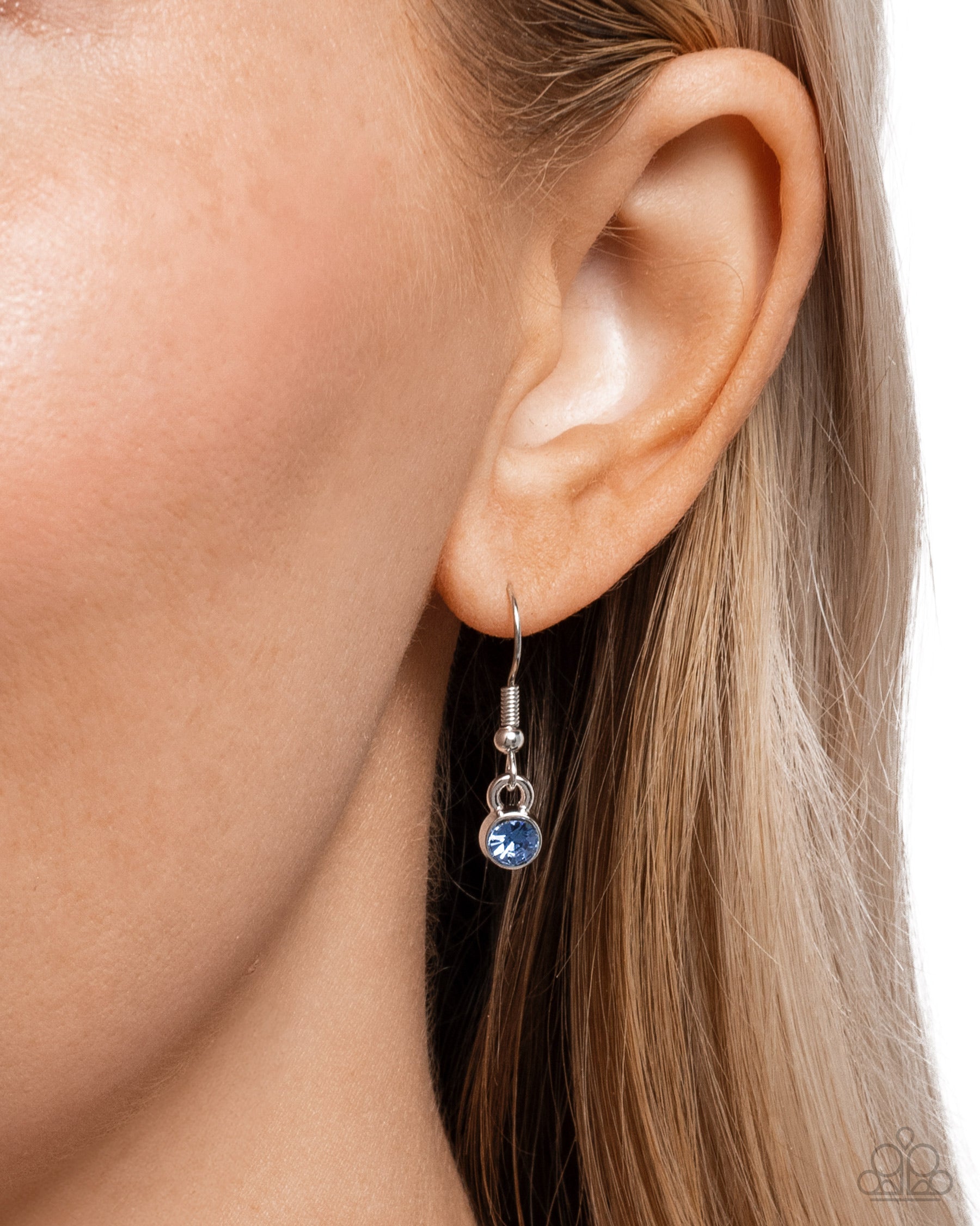 Compelling Circles - Blue - Paparazzi Necklace Image