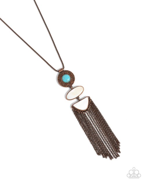 Textured Tourist - Paparazzi Necklace Image