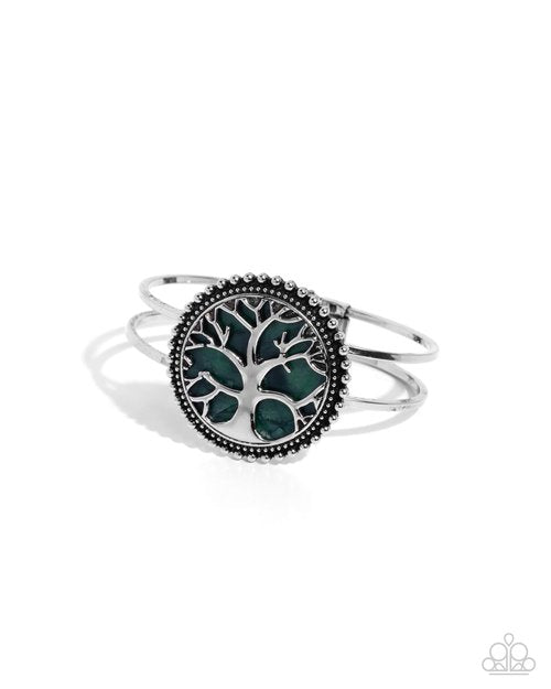 I Speak for the Trees - Green - Paparazzi Bracelet Image