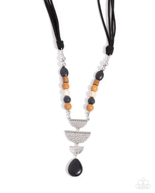 Eclectic Elegance - Black - Paparazzi Necklace Image