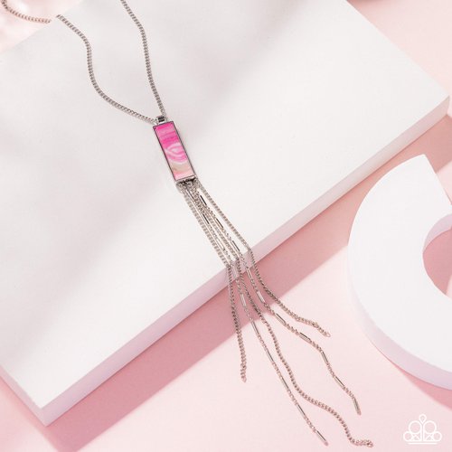 Refreshing Redemption - Pink - Paparazzi Necklace Image