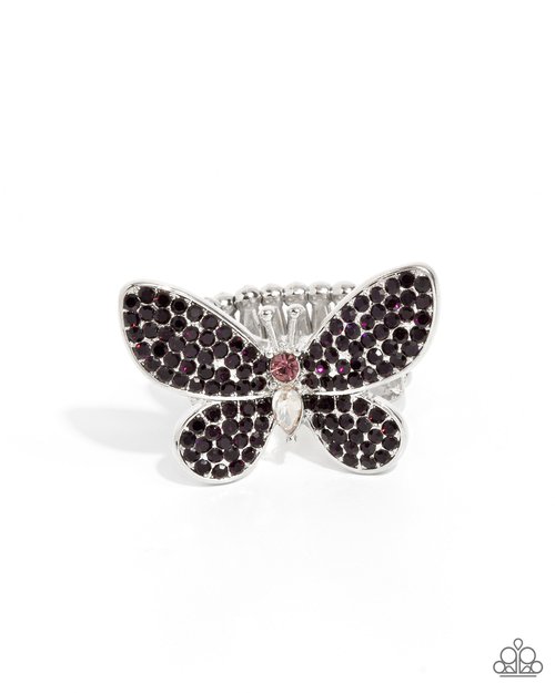 Admirable Ascension - Purple - Paparazzi Ring Image