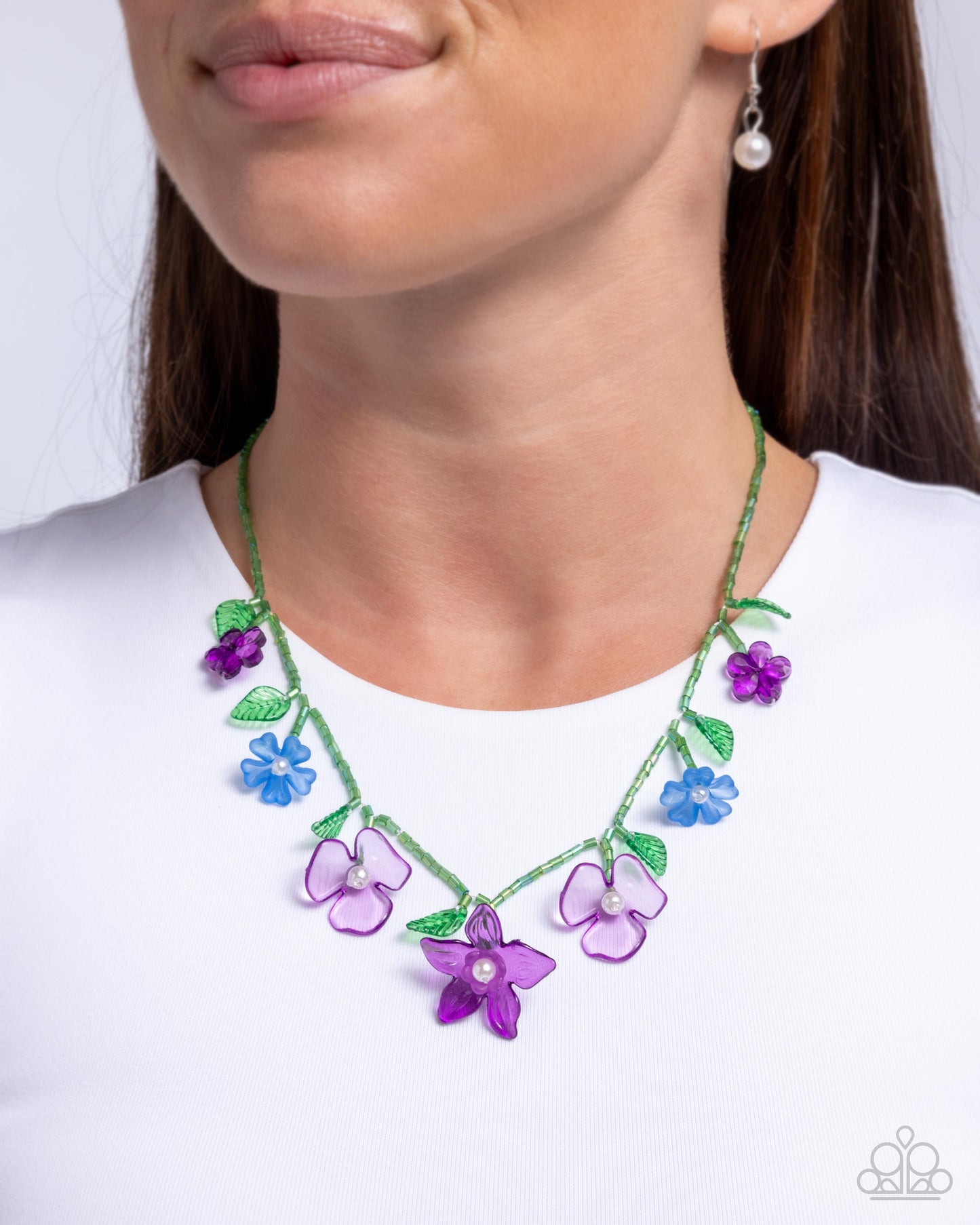 Gourmet Garden - Purple - Paparazzi Necklace Image