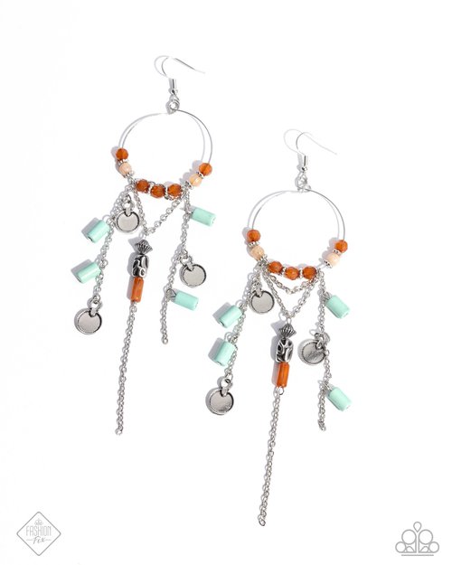 Commanding Cascade - Paparazzi Earring Image