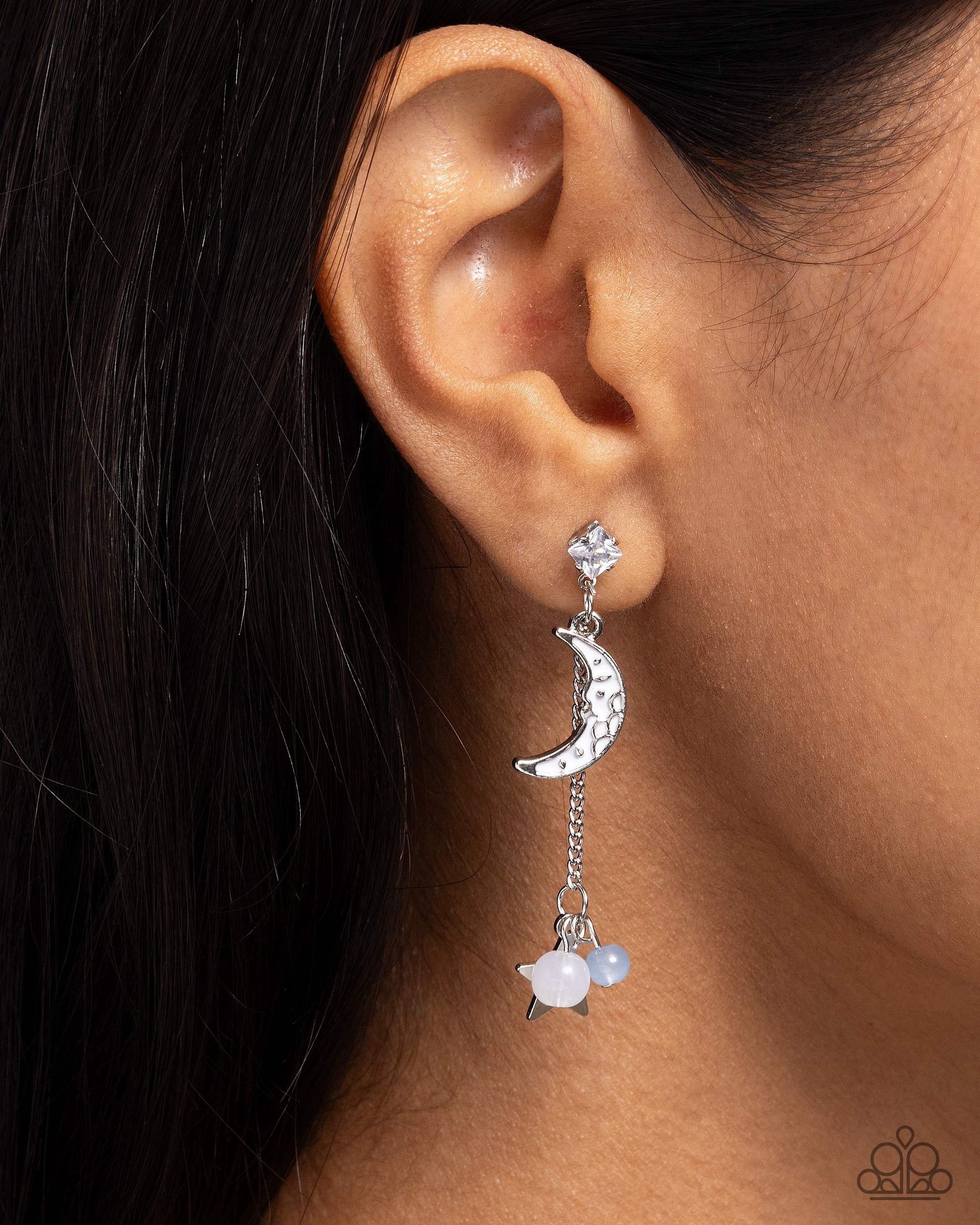 Astral Admiration - Blue - Paparazzi Earring Image