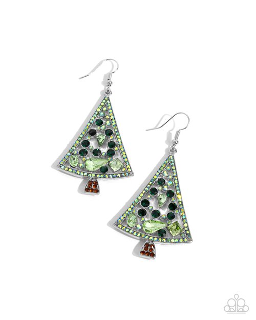 Evergreen Elegance - Paparazzi Earring Image