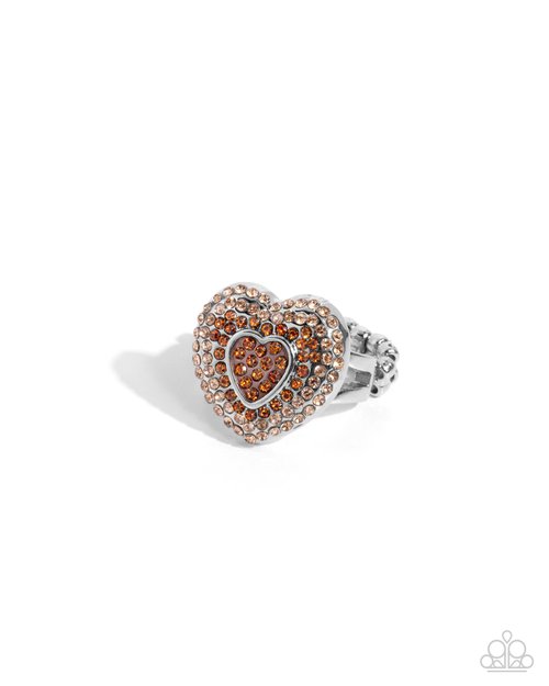Radiant Resplendence - Brown - Paparazzi Ring Image