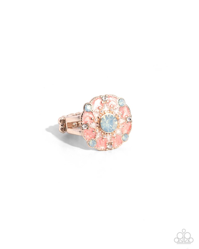Cheers to Perfection - Rose Gold - Paparazzi Ring Image