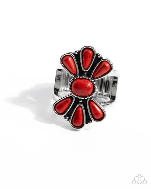 Wrangling Whimsy - Red - Paparazzi Ring Image