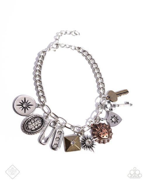 Fact Finding - White - Paparazzi Bracelet Image