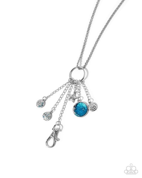 Star Divination - Blue - Paparazzi Necklace Image