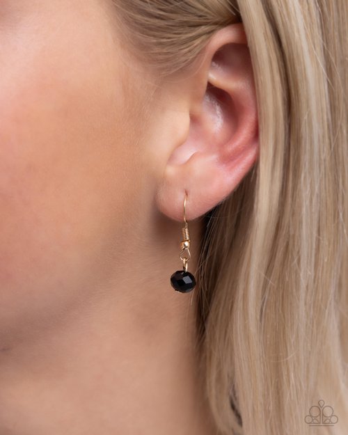 Falling Slowly - Gold - Paparazzi Necklace Image