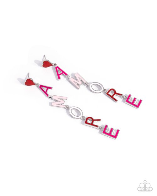 Amore Mio - Earrings - Paparazzi Earring Image