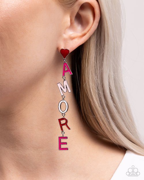 Amore Mio - Earrings - Paparazzi Earring Image