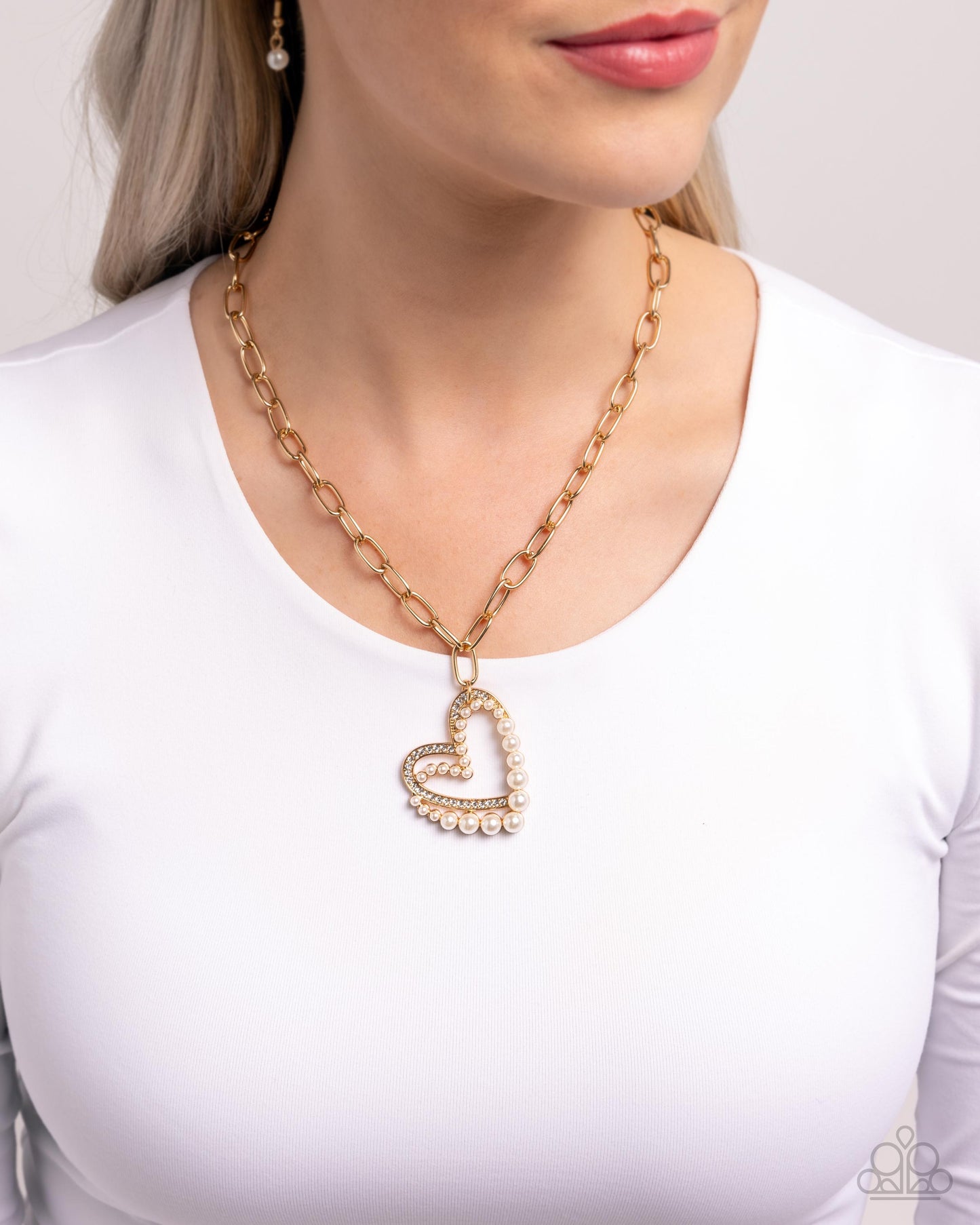 Introducing Me - Gold - Paparazzi Necklace Image