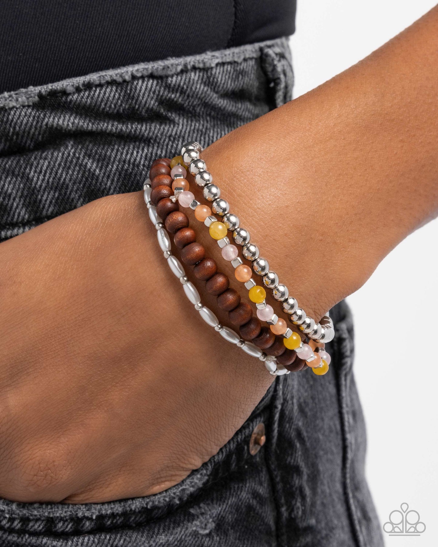 Could Have Been Me - Orange - Paparazzi Bracelet Image