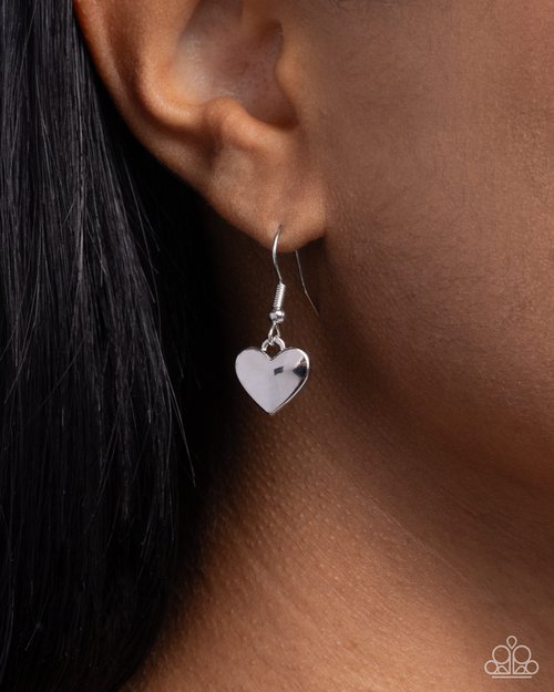 Loveable Look - Silver - Paparazzi Necklace Image