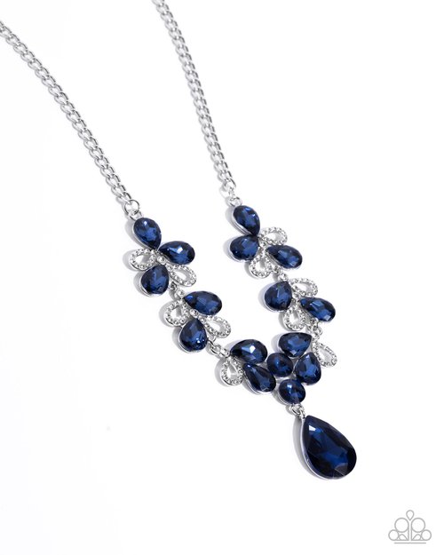 Solo Exhibition - Blue - Paparazzi Necklace Image
