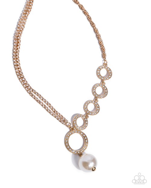 Refined Rapid - Gold - Paparazzi Necklace Image