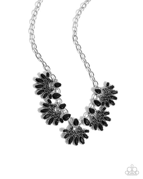 Flawless Fringe - Black - Paparazzi Necklace Image