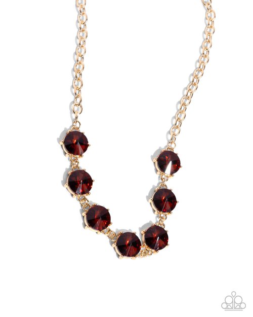 Drowning in Dazzle - Paparazzi Necklace Image