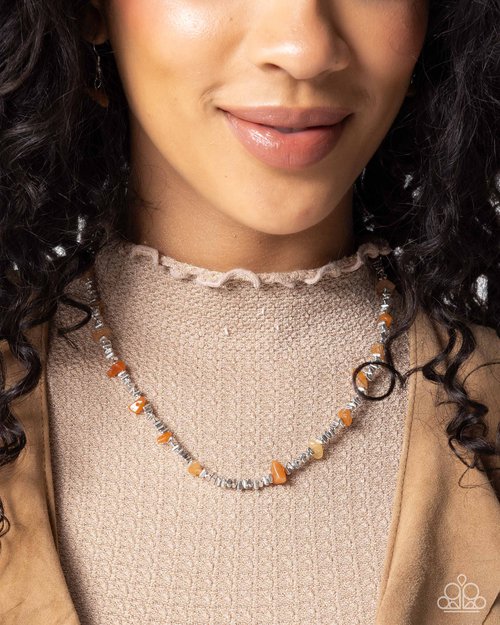 Complete Look - Orange - Paparazzi Product Image