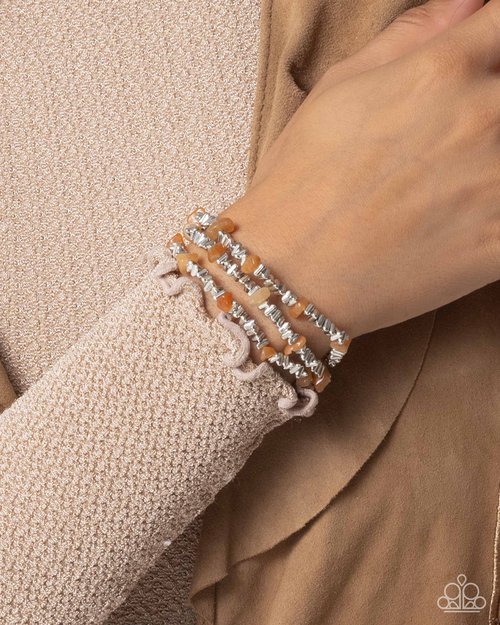 Complete Look - Orange - Paparazzi Product Image