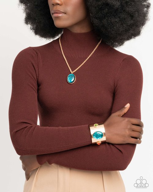 Rule the Light - Complete Look - Blue - Paparazzi Product Image