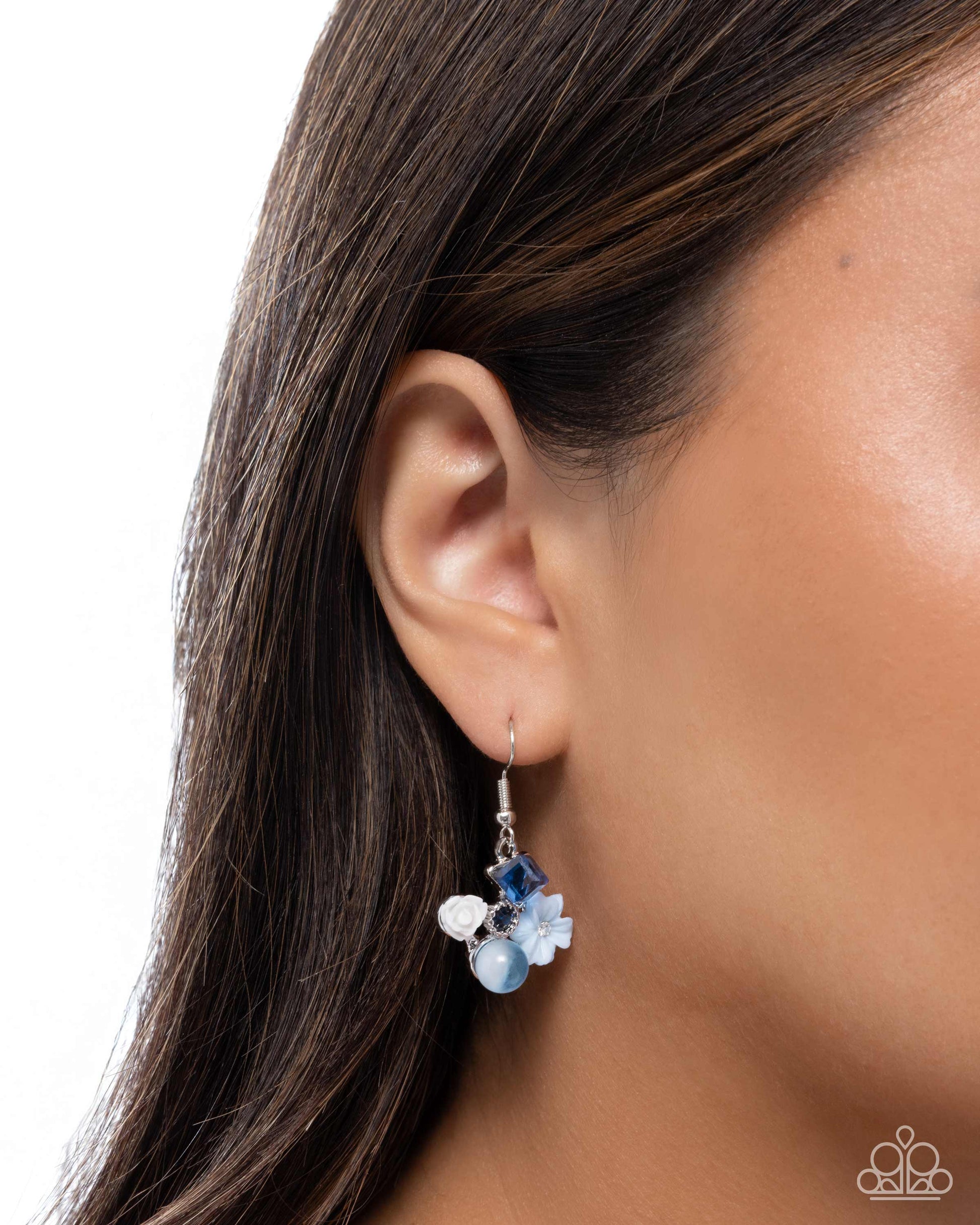 Fantastical Fairytale - Blue - Paparazzi Earring Image