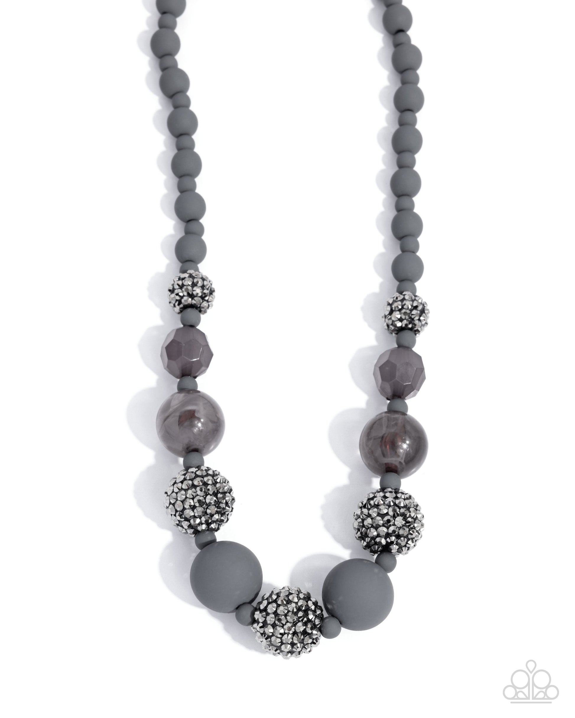 Hematite Hallmark - Complete Look - Silver - Paparazzi Product Image