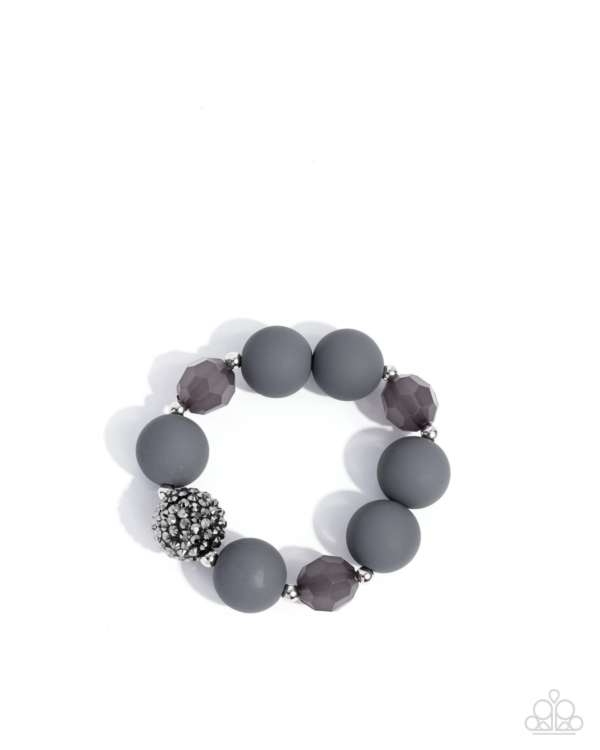 Hematite Hallmark - Complete Look - Silver - Paparazzi Product Image