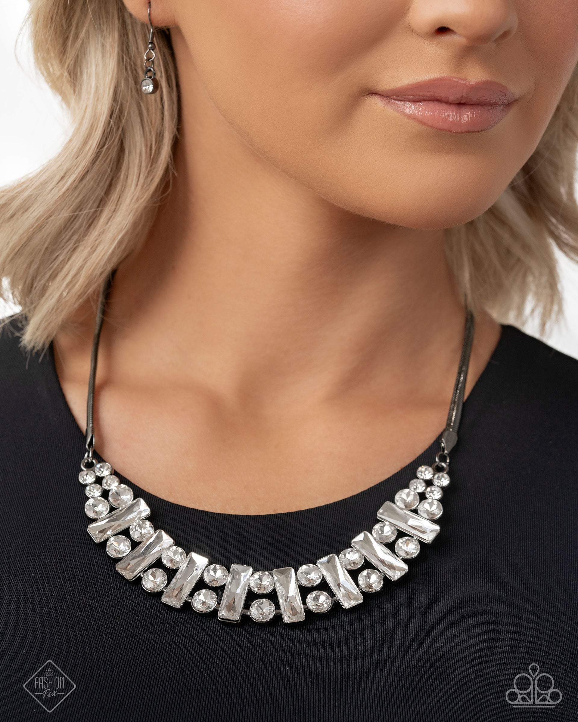 Adorably Assertive - Black - Paparazzi Necklace Image