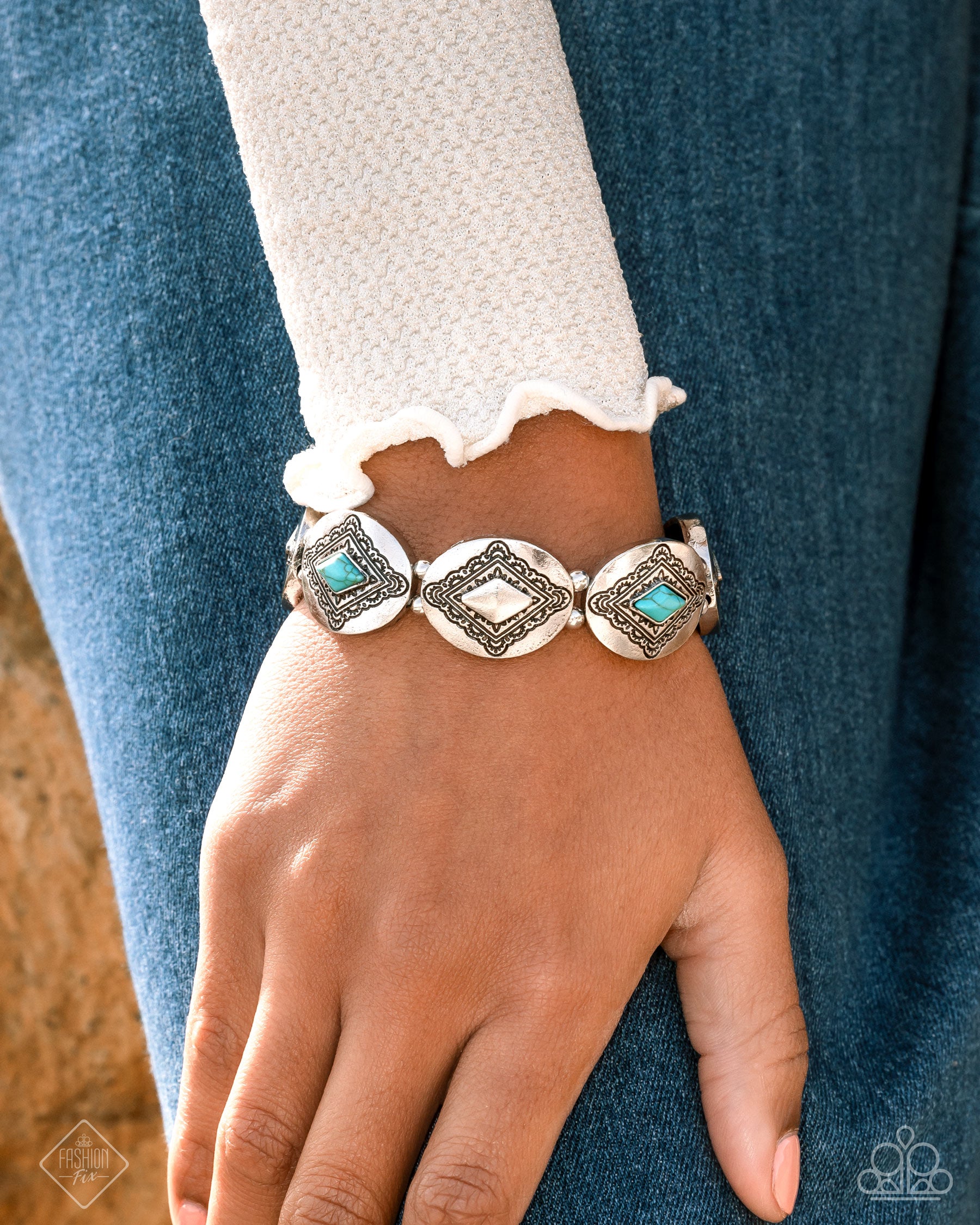 Elemental Example - Blue - Paparazzi Bracelet Image