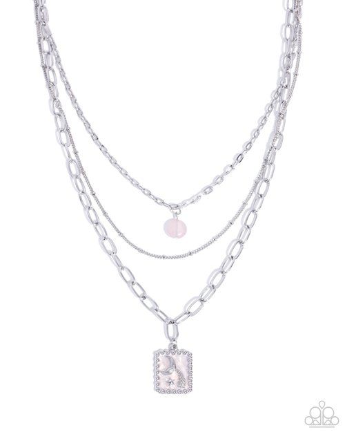 Siren Song - Pink - Paparazzi Necklace Image