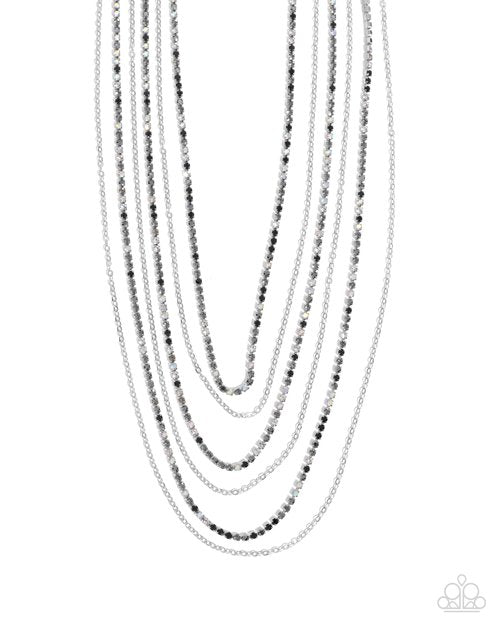 Pronged Purpose - Black - Paparazzi Necklace Image