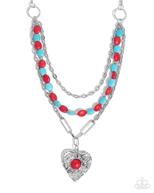 Frankly Flirting - Paparazzi Necklace Image