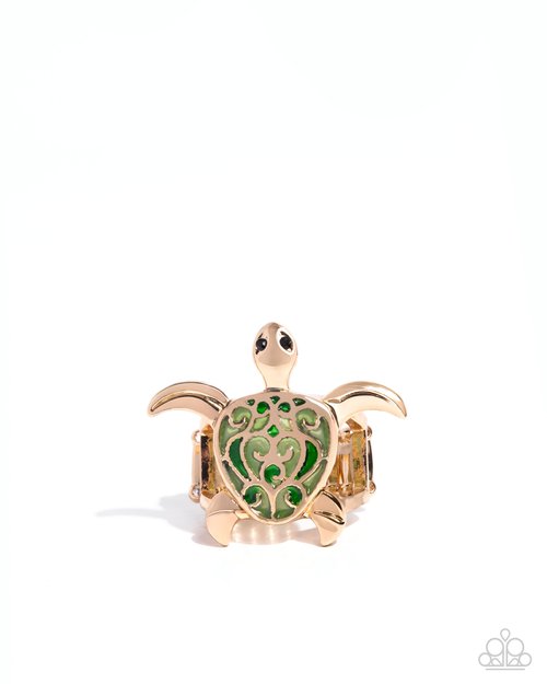 Tailored Turtle - Paparazzi Ring Image