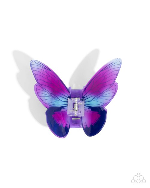 Monarch Model - Purple - Paparazzi Hair Accessories Image