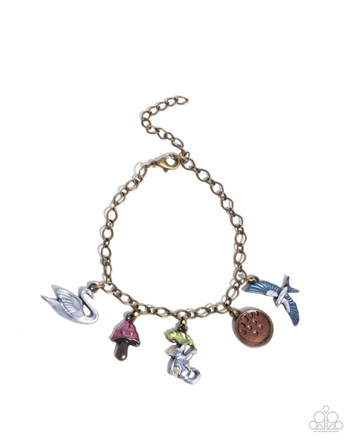 Unified Utopia - Brass - Paparazzi Bracelet Image