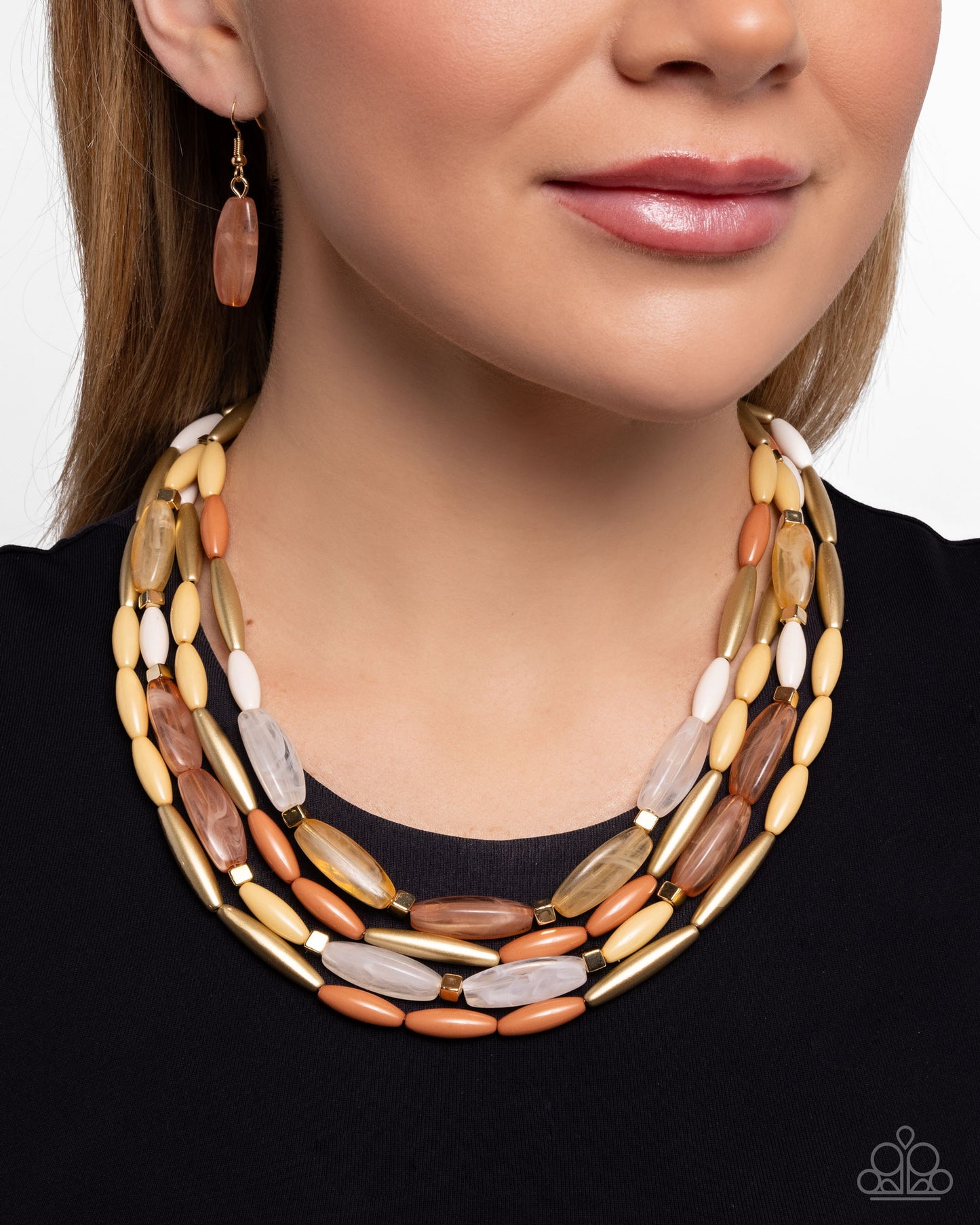 Milky Mambo - Paparazzi Necklace Image
