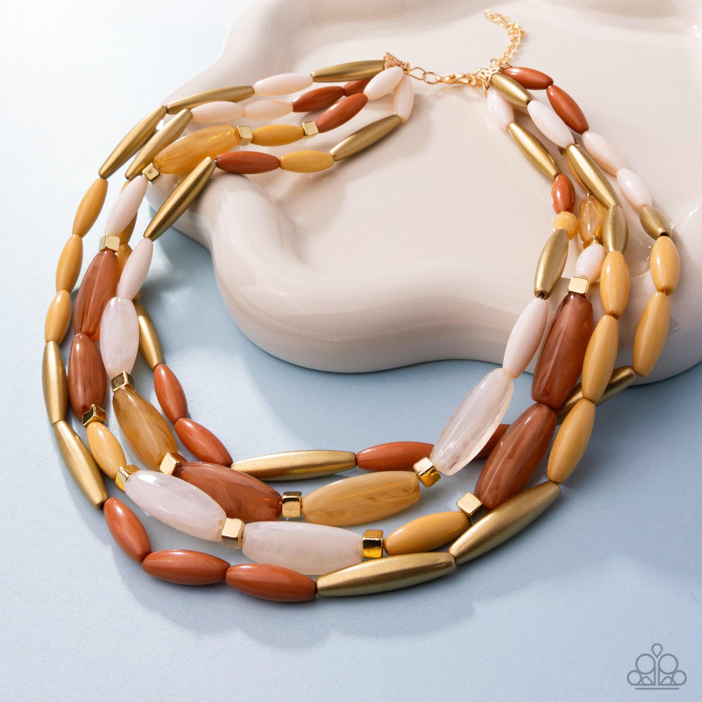 Milky Mambo - Paparazzi Necklace Image