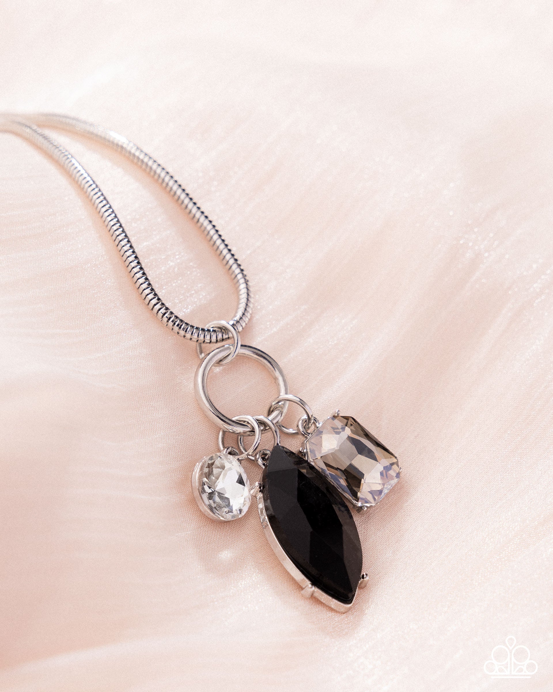 Lively Luminescence - Black - Paparazzi Necklace Image