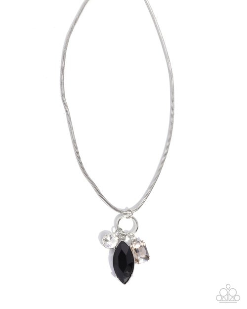Lively Luminescence - Black - Paparazzi Necklace Image
