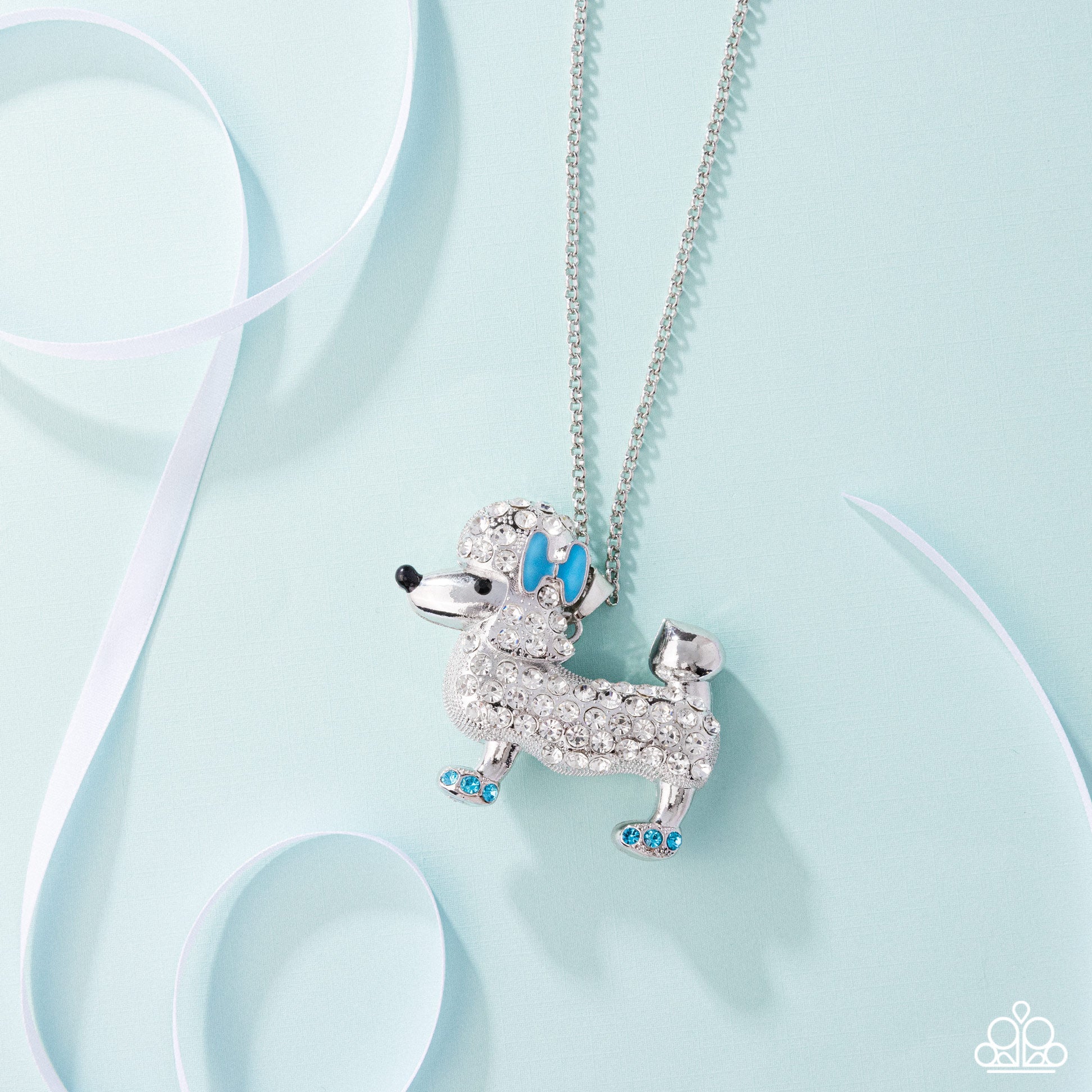 Poodle Pageantry - Blue - Paparazzi Necklace Image