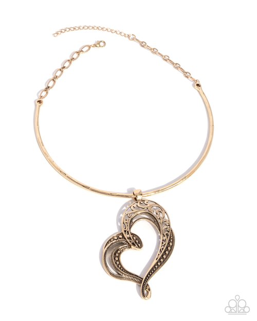 Concentric Courtship - Paparazzi Necklace Image