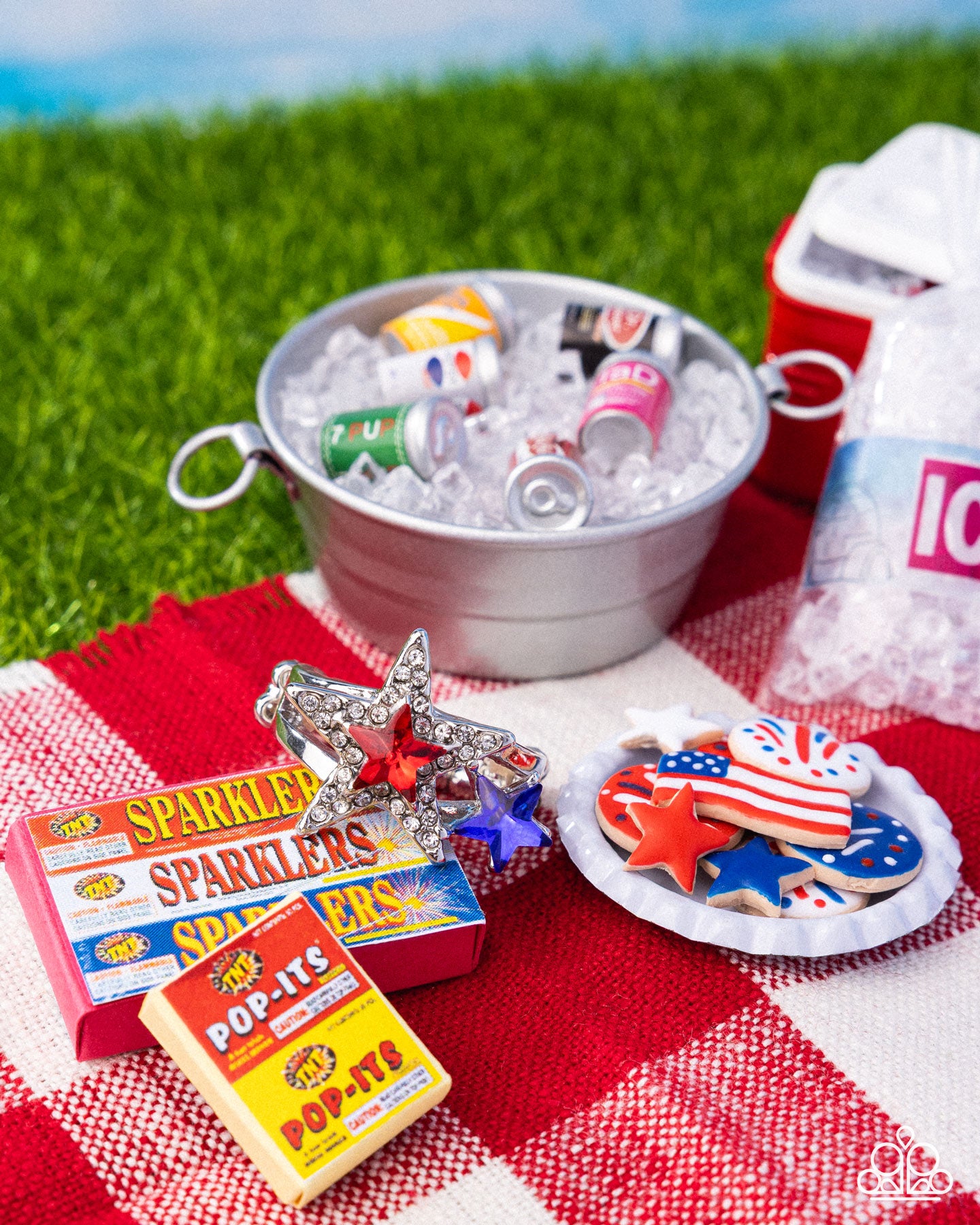 I Pledge Allegiance to the Stars - Paparazzi Ring Image