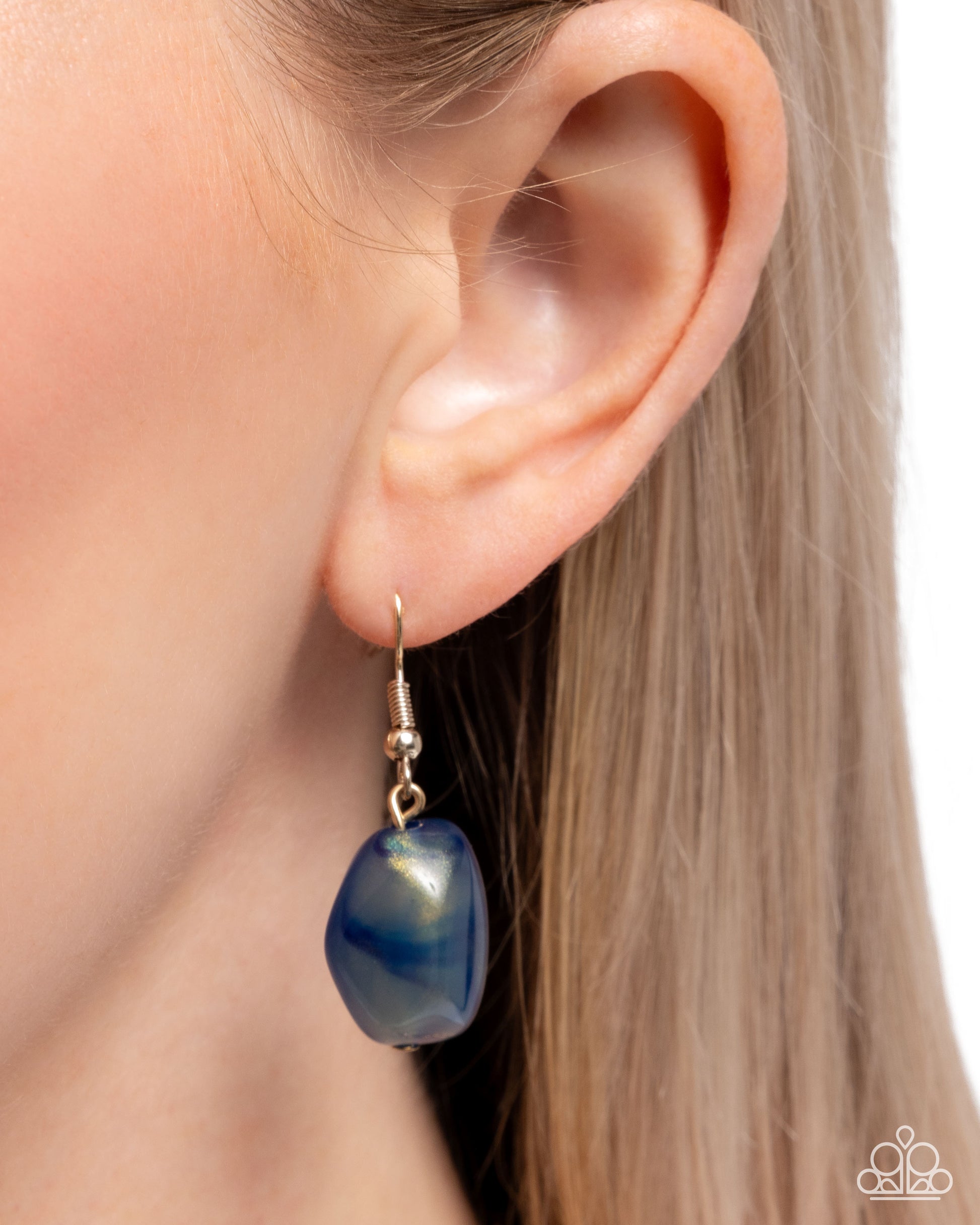 Adorable Acrylics - Blue - Paparazzi Necklace Image