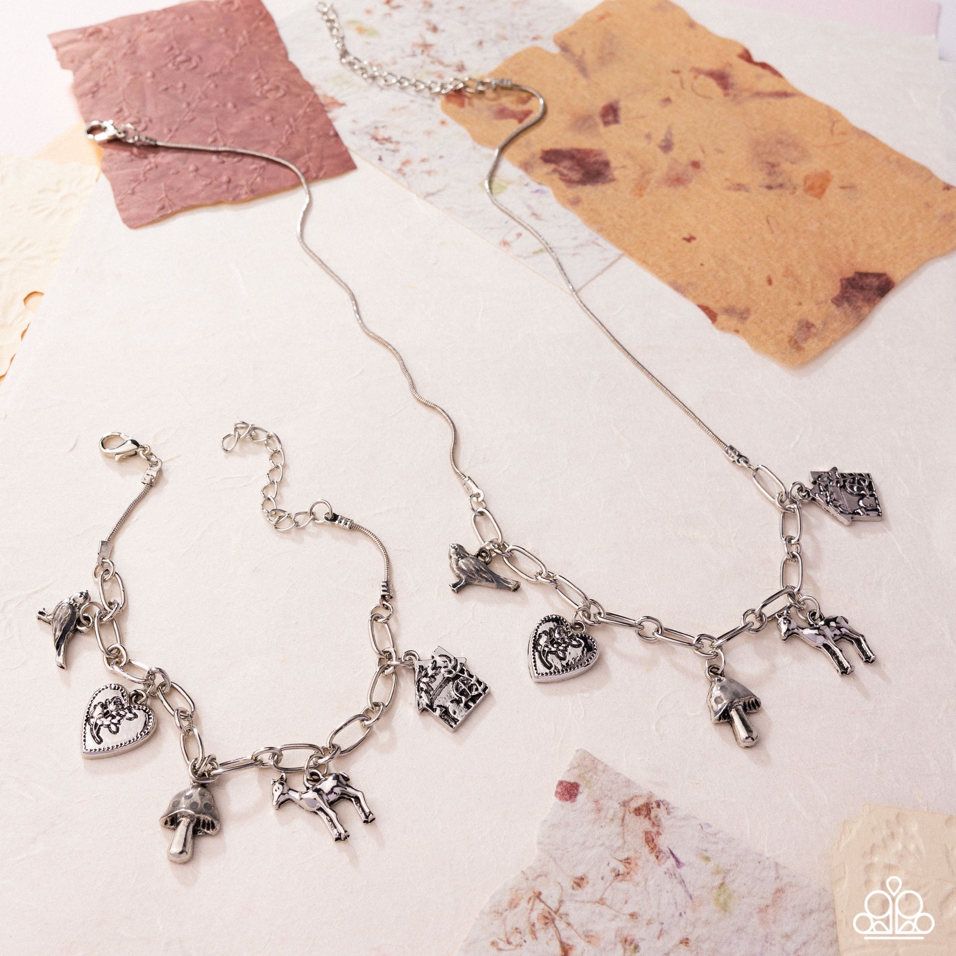 Fairytale Foundation - Complete Look - Silver - Paparazzi Product Image